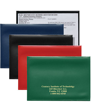 ... Supplies > Business Card Holders > Auto Id Insurance Card Holders